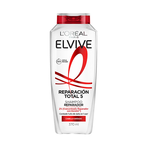 Shampoo Elvive Reparación Total 5 x 370 ml