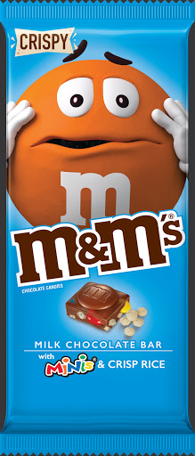 Tableta De Chocolate M&M'S Crispy Rice x 107.5 gr