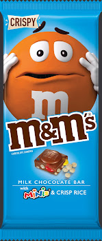 Tableta De Chocolate M&M'S Crispy Rice x 107.5 gr  
