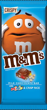 Tableta De Chocolate M&M'S Crispy Rice x 107.5 gr undefined