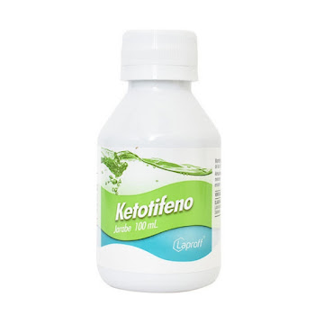 Ketotifeno 20mg Laproff Jarabe Frasco x 100 ml  