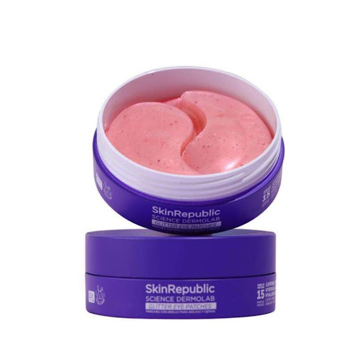 Parches De Ojos Skinrepublic Para Ojeras Y Bolsas Frasco x 15 Pares