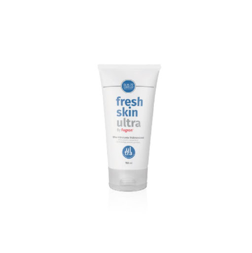 Hidratante Fagron Fresh Skin Ultra Tubo 150 ML FRESH SKIN TUBO COLAPSIBLE x 150 ML Contiene DLM-72 Complex, con Ácido Hialurónico fraccionado y silicio que promueven una humectación inmediata, prolongada y profunda.

Restaura la integridad de la barrera cutánea, con hidratación hast