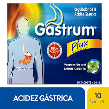 Gastrum Plux Hidrotalcita 10% 10 ml Lafrancol Caja x 10 Sachets  
