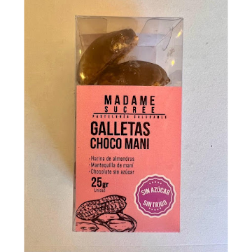 Galletas Madame Sucrée Choco Mani Caja x 150 gr  