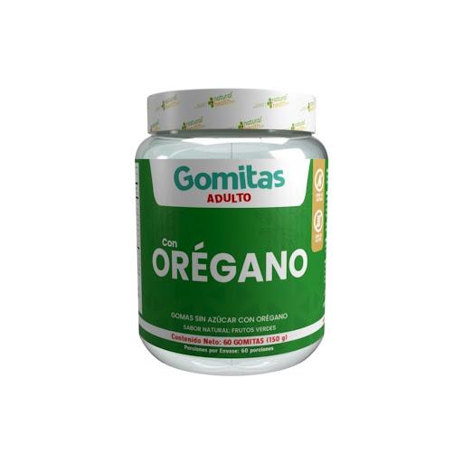 Gomitas de Orégano x60 – Defensas y Bienestar Respiratorio NATURAL HEALTH GOMAS x 1 Suplemento en gomitas que apoya el sistema inmunológico y respiratorio, aporta antioxidantes naturales y favorece el bienestar digestivo. Fácil y práctico para el consumo diario.