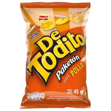 Pasabocas De Todito Paketon Sabor Pollo x 45 gr  