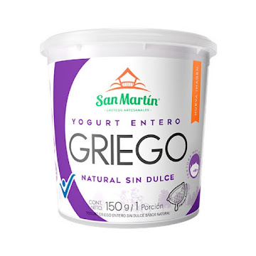 Yogurt Griego San Martín Entero Tarrina x 150 gr  