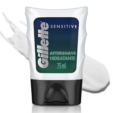 Loción Aftershave Gillette Sensitive para Piel Sensible Frasco x 57 ml  