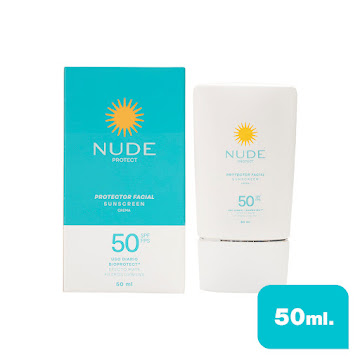Protector Solar Nude SPF50 Facial x 50 ml  
