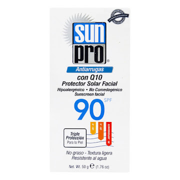 Protector Solar Sun Pro   Spf90+ Facial Antiarrugas X50gr. 