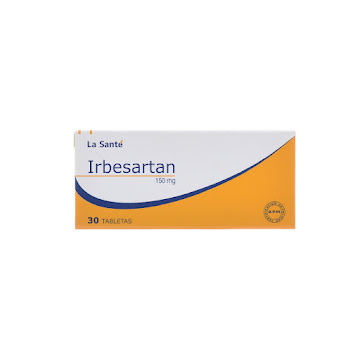 Irbesartan La Santé 150 mg x 30 Tabletas  