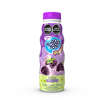 Yogurt Yogo Yogo Premio Mora Botella x 150 gr  