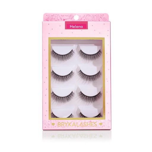Pestañas Postizas Helena -5 Pares Bryka Caja x 5pares 
