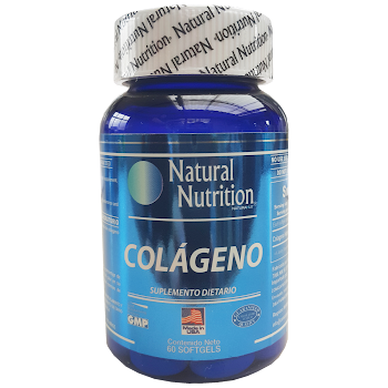 Natural Nutrition Colágeno x Frasco 60 Cápsulas  