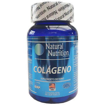 Natural Nutrition Colágeno x Frasco 60 Cápsulas  