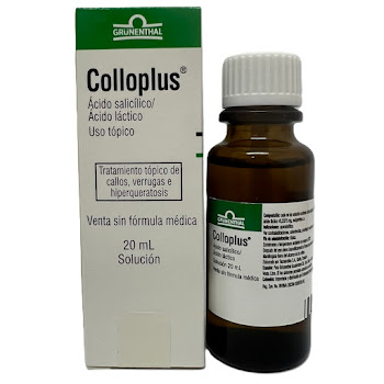 Colloplus Acido Salicilico / Acido Lactico Grunenthal Tratamiento Topico Caja x 20 ml  