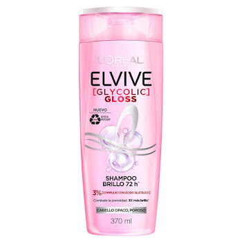 Shampoo Elvive Glycolic   Gloss x 370 ml  
