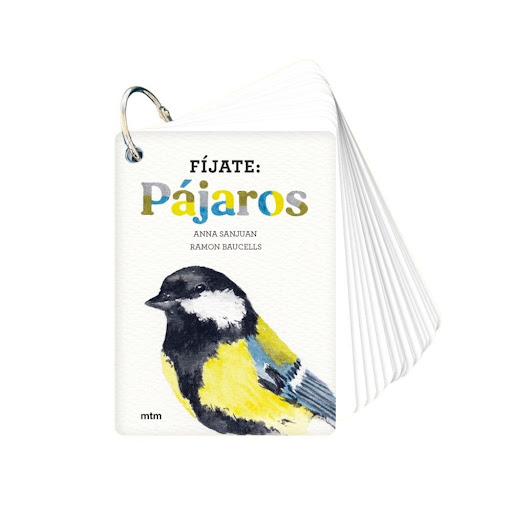 Fijate: Pájaros. Fichas Observación Mtm Editores Libro x 1.0 FIJATE: PAJAROS -FICHAS OBSERVACIÓN- (24)   ¡Llévame contigo! Fíjate: pájaros es una pequeña guía para iniciarse en la observación de los pájaros. 20 especies en detalladas ilustraciones, acompañadas 
