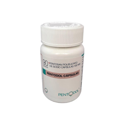 Pentodol Pentosan Polisulfato de Sodio Fco Pentodol Cápsulas x 90 ESTE PRODUCTO REQUIERE FÓRMULA MÉDICA PARA SU COMPRA