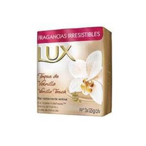 Jabón Lux Toque De Vainilla Hidra Florales Y Vainilla 125 gr x 3 und