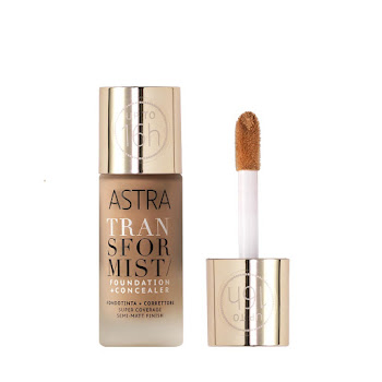 Base Liquida + Corrector Astra Transformist Warm Beige x und   