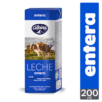 Leche Entera Alpina x 200 ml  