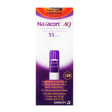 Nasacort AQ Triamcinolona 55 mcg Sanofi Frasco x 16.5 gr  