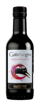 Vino Gato Negro San Pedro Cabernet x 187 ml  