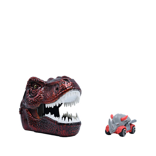 Lanzador Dinosaurio con Carro Teamsterz Teamsterz Caja x 1 Pon a prueba tu velocidad y creatividad, diviértete con las pistas de obstáculos Pista Tiburón Teamsterz Pistas lanzadoras y de obstaculos, con diferentes diseño de dinosaurio, tiburón y mucho más ĦCo