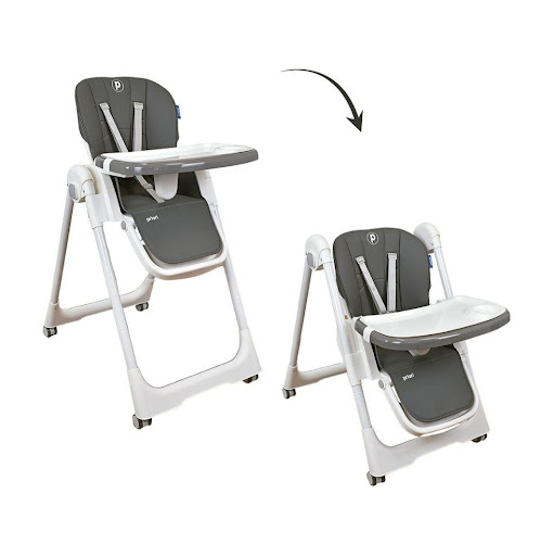 Silla Comedor Bebe Multiposiciones Galaxy Priori Gris Oscuro PRIORI Caja x 1
