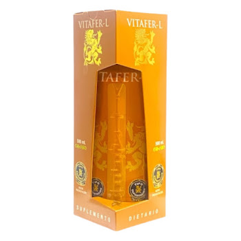 Vitafer-L Sulfato Ferroso 274 mg Natural Medy Frasco x 500 ml  