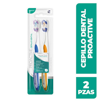 Cepillo Dental Farmatodo Proactive Adulto x 2 und  