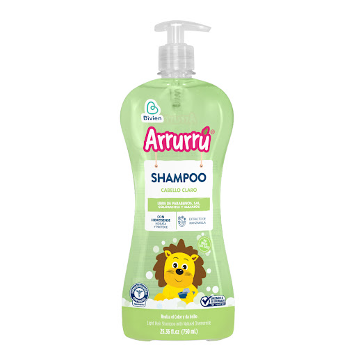 Shampoo Arrurú Cabello Claro x 750 ml