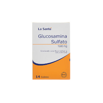 Glucosamina Sulfato 1500   Mg La Sante Caja x 14 Sobres  