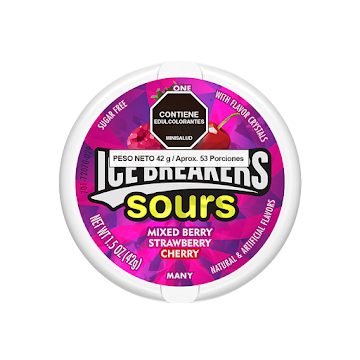 Mentas Ice Breakers Berry x 42 gr  