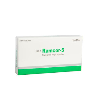 Ramcor 5Mg Cápsulas Caja X28Cap. Ipca Ramipril                          