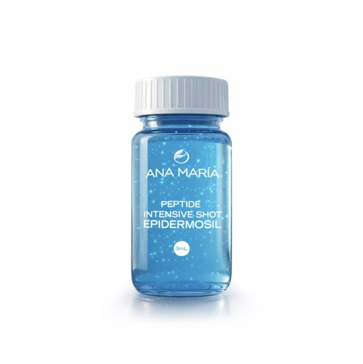 PEPTIDE INTENSIVE SHOT EPIDERMOSIL ANA MARIA 3 ML CAJA X 5 UND ANA MARIA CAJA FACIAL x 5 UND Una apariencia más joven en 5 días
Shot intensivo facial formulado con alta concentración de Argireline® Amplified Peptide solución al 10%. Péptido de última generación y más avanzado en tecnología co