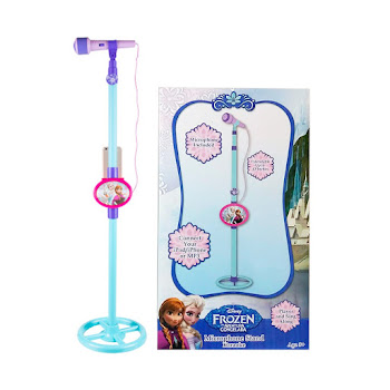 Solo Online Juguete Musical Frozen   Microfono Karaoke Con Luz  X 1 Unidad 