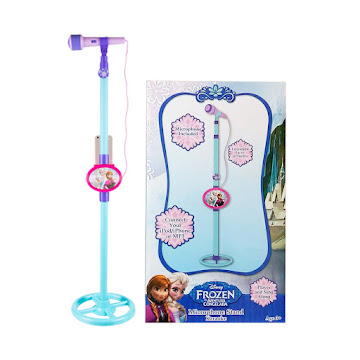 Solo Online Juguete Musical Frozen   Microfono Karaoke Con Luz  X 1 Unidad 
