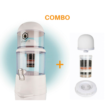 Solo Online Combo: Purificador De   Agua Biowater Chef Master + Kit De 3 Repuestos 