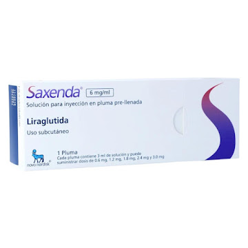 Saxenda Liraglutida 6mg/ml Novo Nordisk Caja x 1 Pluma  