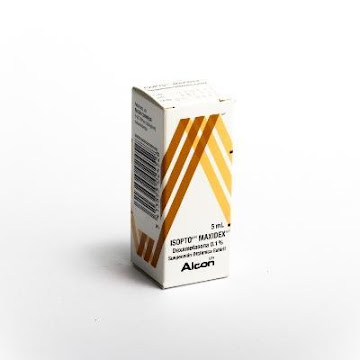 Isopto Maxidex 0.1%   Suspensión Frasco X5ml. Novartis Dexametasona      