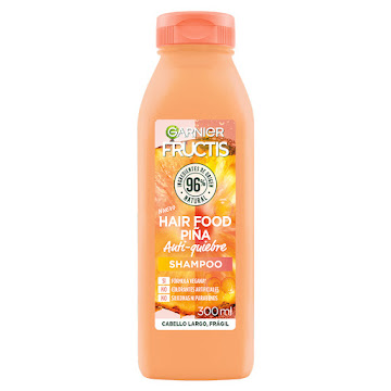 Shampoo Garnier Fructis Hair Food Piña Antiquiebre x 300 ml  