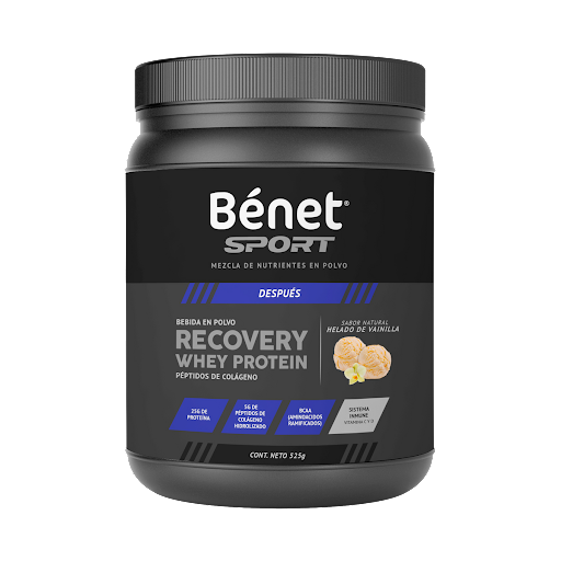 Bebida En Polvo Benet Post-Entreno Sport Vainilla x 525 gr