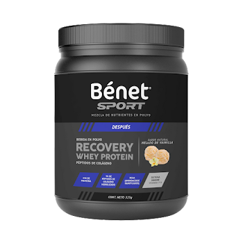 Bebida En Polvo Benet Post-Entreno Sport Vainilla x 525 gr  