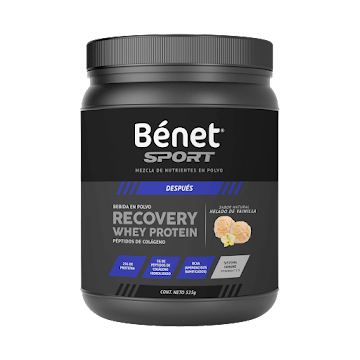 Bebida En Polvo Benet Post-Entreno Sport Vainilla x 525 gr  
