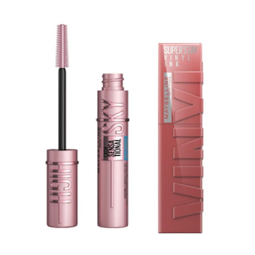 25% Combo Maybelline Pestañina Sky High+Labial Sup  