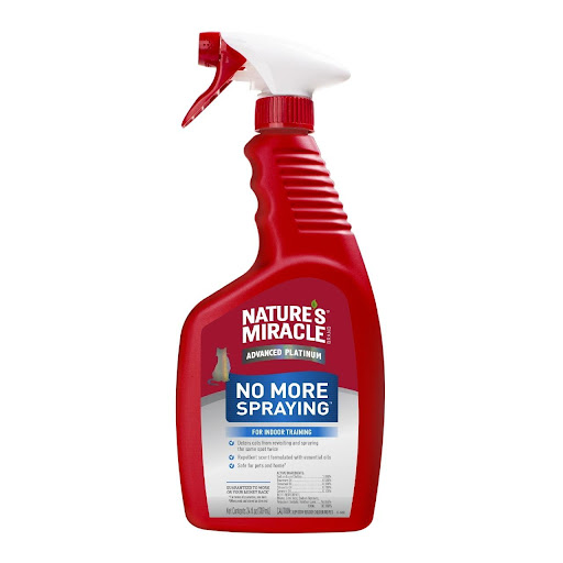 NATURE MIRACLE NO MAS MARCAS SPRAY GATO 24OZ NATURE MIRACLE  x 1 