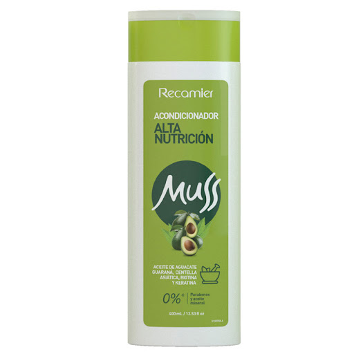 Acondicionador Muss Recamier Nutrición x 400 ml